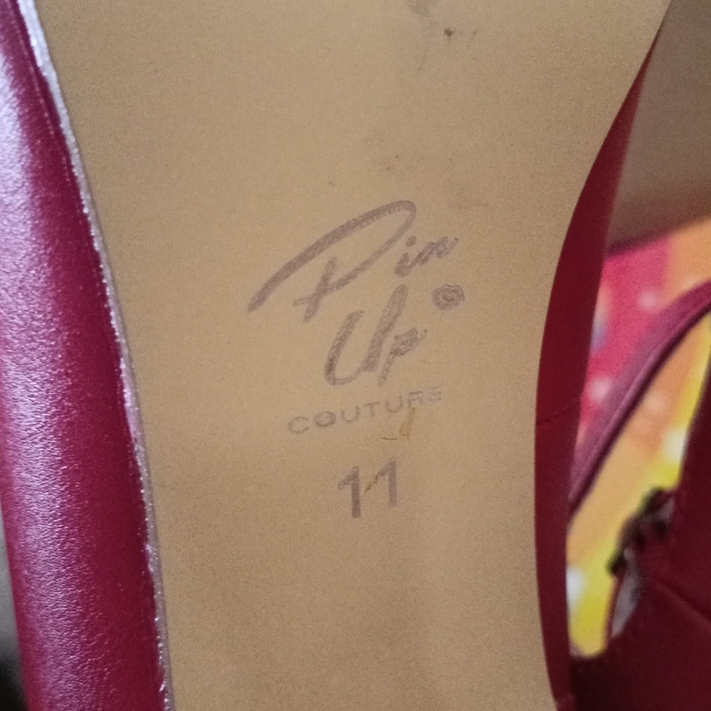 Pinup couture shoes size 10 - Picture 3 of 4